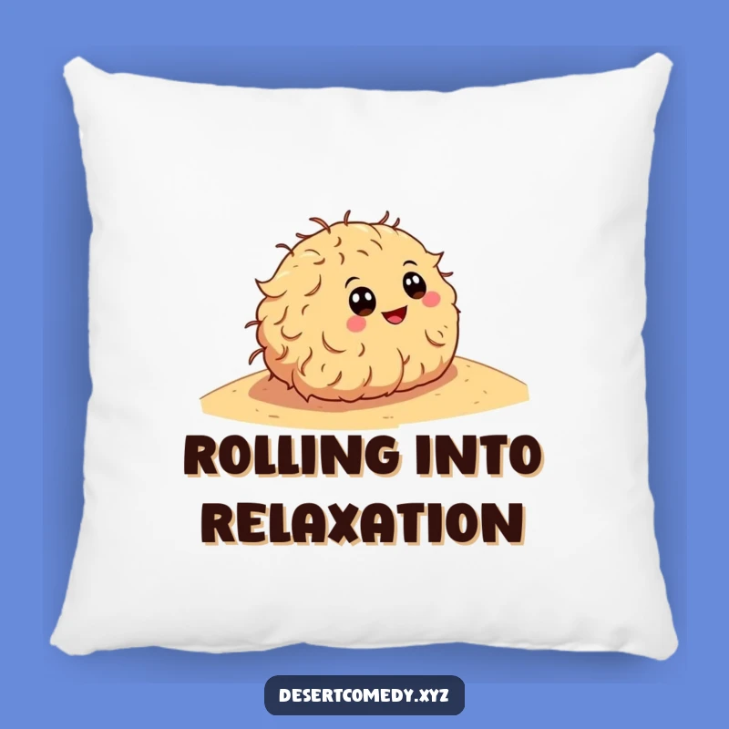 Funny Tumbleweed Rolling Pillow: Hilarious Comfort for Your Home!