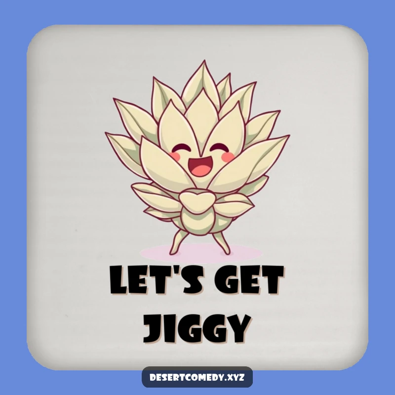 Funny Dancing Agave Coasters, Desert Fiesta Protection, Unique Funny Gift