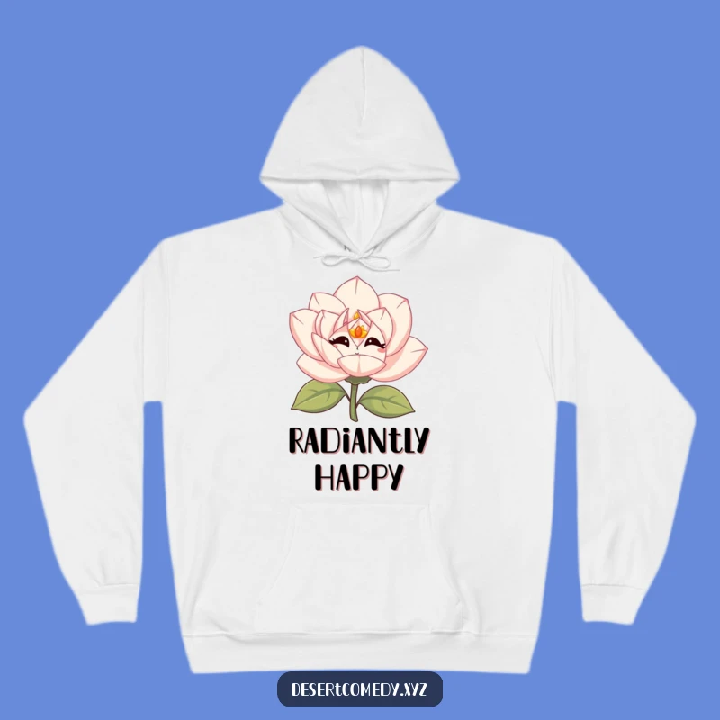 Funny Desert Rose Cozy Hoodie: Warmth & Vibrant Smiles!