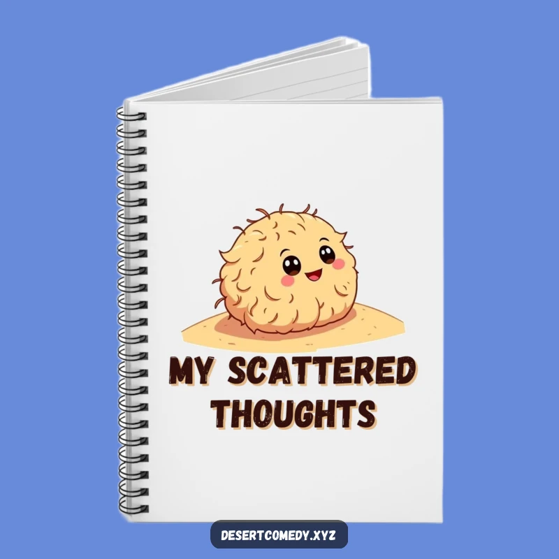 Funny Tumbleweed Rolling Notebook: Jot Down Your Hilarious Thoughts!