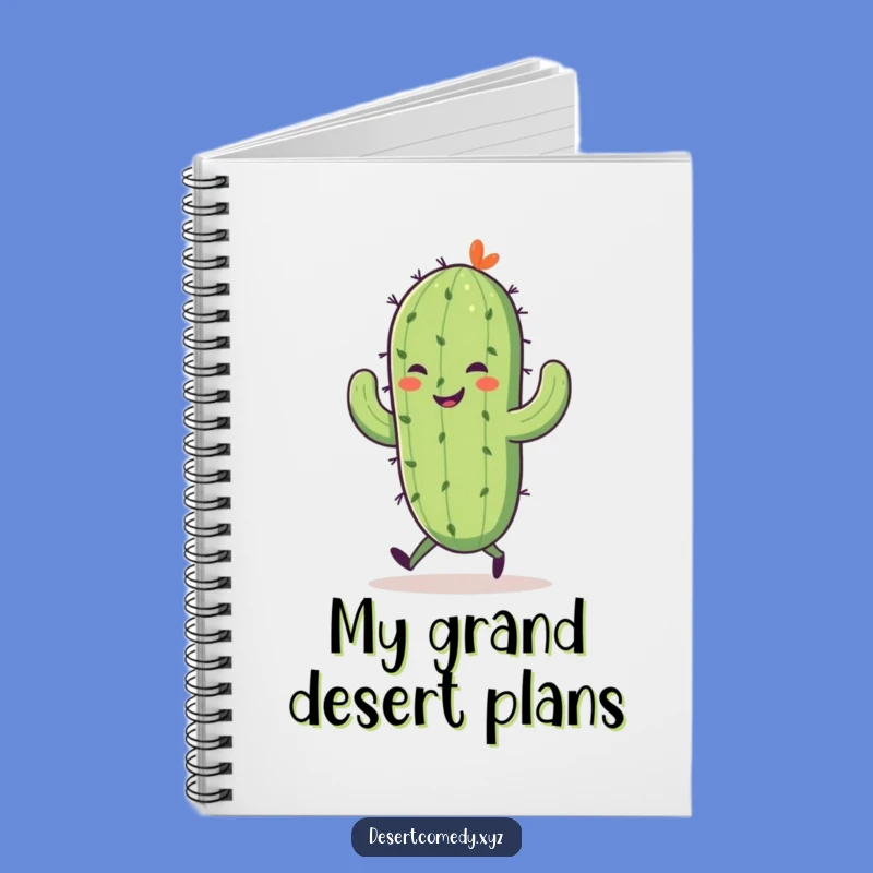 Funny Saguaro Cactus Skipping Notebook: Jot Down Your Hilarious Thoughts!