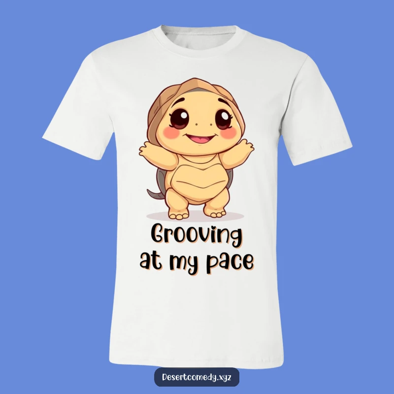 Funny Desert Tortoise Dancing T-Shirt: Hilarious Awkward Moves!